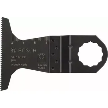 Příslušenství k nářadí 2608662036 Bimetalový ponorný pilový list SAIZ 65 BB Wood and Nails 40 x 65 mm Bosch