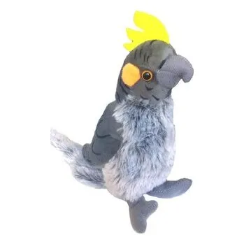 plyšák Papuga nimfa szara 17 cm