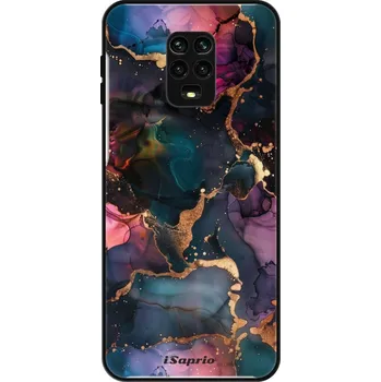 Pouzdro na mobilní telefon Lesklé pouzdro iSaprio pro Xiaomi Redmi Note 9 Pro / Note 9S - Dark Marble 10 (Lesklé pouzdro, kryt, obal iSaprio Exclusive na mobil Xiaomi Redmi Note 9 Pro / Note 9S s motivem Dark Marble 10 - elegantní skleněný vzhled, skvělá ochrana mobilu a luxusní)