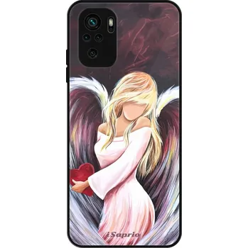Pouzdro na mobilní telefon Lesklé pouzdro iSaprio pro Xiaomi Redmi Note 10 / Note 10S - Angel of Love (Lesklé pouzdro, kryt, obal iSaprio Exclusive na mobil Xiaomi Redmi Note 10 / Note 10S s motivem Angel of Love - elegantní skleněný vzhled, skvělá ochrana mobilu a luxusní styl,)