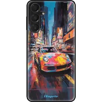 Pouzdro na mobilní telefon Lesklé pouzdro iSaprio pro Samsung Galaxy A16 5G - Abstract Porsche (Lesklé pouzdro, kryt, obal iSaprio Exclusive na mobil Samsung Galaxy A16 5G s motivem Abstract Porsche - elegantní skleněný vzhled, skvělá ochrana mobilu a luxusní styl, vyrobeno v Česku