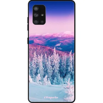Pouzdro na mobilní telefon Lesklé pouzdro iSaprio pro Samsung Galaxy A71 - Winter 01 (Lesklé pouzdro, kryt, obal iSaprio Exclusive na mobil Samsung Galaxy A71 s motivem Winter 01 - elegantní skleněný vzhled, skvělá ochrana mobilu a luxusní styl, vyrobeno v Česku)