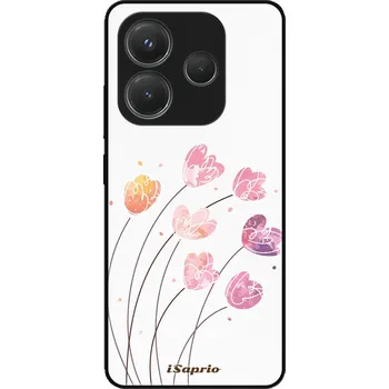 Pouzdro na mobilní telefon Lesklé pouzdro iSaprio pro Xiaomi Redmi Note 14 5G - Flowers 14 (Lesklé pouzdro, kryt, obal iSaprio Exclusive na mobil Xiaomi Redmi Note 14 5G s motivem Flowers 14 - elegantní skleněný vzhled, skvělá ochrana mobilu a luxusní styl, vyrobeno v Česku)