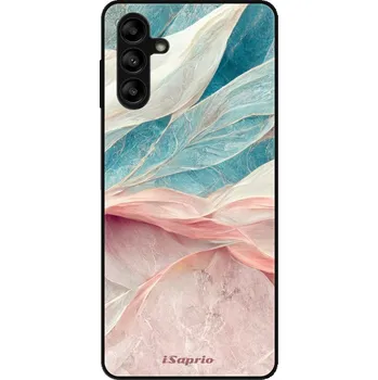 Pouzdro na mobilní telefon Lesklé pouzdro iSaprio pro Samsung Galaxy A13 5G / A04s - Pink and Blue (Lesklé pouzdro, kryt, obal iSaprio Exclusive na mobil Samsung Galaxy A13 5G / A04s s motivem Pink and Blue - elegantní skleněný vzhled, skvělá ochrana mobilu a luxusní styl, vyrobeno