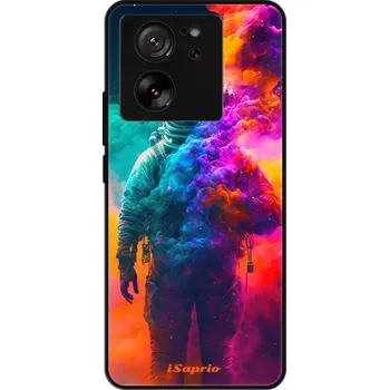 Pouzdro na mobilní telefon Lesklé pouzdro iSaprio pro Xiaomi 13T / 13T Pro - Astronaut in Colors (Lesklé pouzdro, kryt, obal iSaprio Exclusive na mobil Xiaomi 13T / 13T Pro s motivem Astronaut in Colors - elegantní skleněný vzhled, skvělá ochrana mobilu a luxusní styl, vyrobeno v)