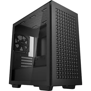PC skříň DEEPCOOL skříň CH370 / MiniT/ 120mm fan / 2xUSB 3.0 / černá R-CH370-BKNAM1-G-1