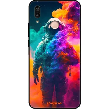 Pouzdro na mobilní telefon Lesklé pouzdro iSaprio pro Huawei P20 Lite - Astronaut in Colors (Lesklé pouzdro, kryt, obal iSaprio Exclusive na mobil Huawei P20 Lite s motivem Astronaut in Colors - elegantní skleněný vzhled, skvělá ochrana mobilu a luxusní styl, vyrobeno v Česku)
