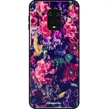 Pouzdro na mobilní telefon Lesklé pouzdro iSaprio pro Xiaomi Redmi Note 9 Pro / Note 9S - Flowers 10 (Lesklé pouzdro, kryt, obal iSaprio Exclusive na mobil Xiaomi Redmi Note 9 Pro / Note 9S s motivem Flowers 10 - elegantní skleněný vzhled, skvělá ochrana mobilu a luxusní styl,)