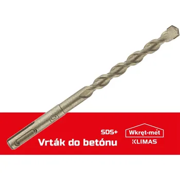 Vrták Klimas Wkret-Met 10x160mm - Vrták do betonu - SDS-Plus
