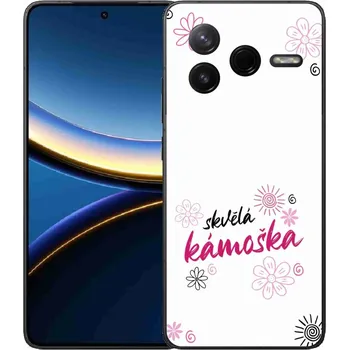 Pouzdro na mobilní telefon Gelový kryt mmCase na Xiaomi Poco F7 Pro - skvělá kámoška bílé pozadí