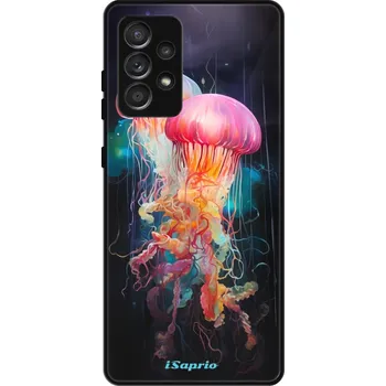 Pouzdro na mobilní telefon Lesklé pouzdro iSaprio pro Samsung Galaxy A52 / A52 5G / A52s 5G - Abstract Jellyfish (Lesklé pouzdro, kryt, obal iSaprio Exclusive na mobil Samsung Galaxy A52 / A52 5G / A52s 5G s motivem Abstract Jellyfish - elegantní skleněný vzhled, skvělá ochrana)
