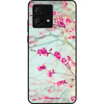 Pouzdro na mobilní telefon Lesklé pouzdro iSaprio pro Motorola Moto G84 - Blossom 01 (Lesklé pouzdro, kryt, obal iSaprio Exclusive na mobil Motorola Moto G84 s motivem Blossom 01 - elegantní skleněný vzhled, skvělá ochrana mobilu a luxusní styl, vyrobeno v Česku)