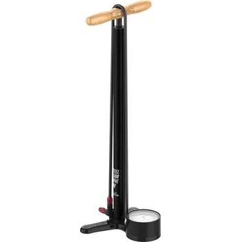 pumpička Lezyne nožní pumpa STEEL HV FLOOR DRIVE 3.5 (Black)