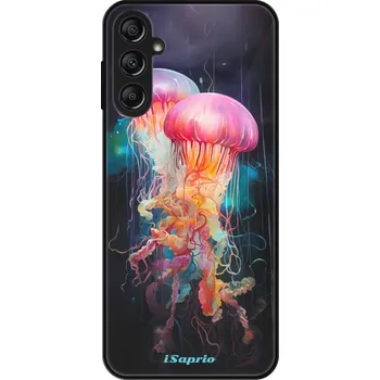 Pouzdro na mobilní telefon Lesklé pouzdro iSaprio pro Samsung Galaxy A14 / A14 5G - Abstract Jellyfish (Lesklé pouzdro, kryt, obal iSaprio Exclusive na mobil Samsung Galaxy A14 / A14 5G s motivem Abstract Jellyfish - elegantní skleněný vzhled, skvělá ochrana mobilu a luxusní styl,)
