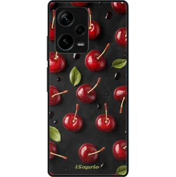 Pouzdro na mobilní telefon Lesklé pouzdro iSaprio pro Xiaomi Redmi Note 12 Pro Plus 5G - Cherry Bliss (Lesklé pouzdro, kryt, obal iSaprio Exclusive na mobil Xiaomi Redmi Note 12 Pro Plus 5G s motivem Cherry Bliss - elegantní skleněný vzhled, skvělá ochrana mobilu a luxusní styl,)