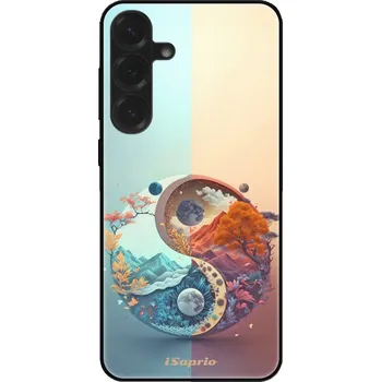 Pouzdro na mobilní telefon Lesklé pouzdro iSaprio pro Samsung Galaxy S25 Plus - Jin Jang (Lesklé pouzdro, kryt, obal iSaprio Exclusive na mobil Samsung Galaxy S25 Plus s motivem Jin Jang - elegantní skleněný vzhled, skvělá ochrana mobilu a luxusní styl, vyrobeno v Česku)