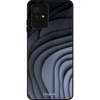 Pouzdro na mobilní telefon Lesklé pouzdro iSaprio pro Xiaomi Redmi 10 - Dark Waves 10 (Lesklé pouzdro, kryt, obal iSaprio Exclusive na mobil Xiaomi Redmi 10 s motivem Dark Waves 10 - elegantní skleněný vzhled, skvělá ochrana mobilu a luxusní styl, vyrobeno v Česku)