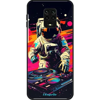 Pouzdro na mobilní telefon Lesklé pouzdro iSaprio pro Xiaomi Redmi Note 9 Pro / Note 9S - Astronaut DJ (Lesklé pouzdro, kryt, obal iSaprio Exclusive na mobil Xiaomi Redmi Note 9 Pro / Note 9S s motivem Astronaut DJ - elegantní skleněný vzhled, skvělá ochrana mobilu a luxusní styl,)
