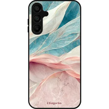 Pouzdro na mobilní telefon Lesklé pouzdro iSaprio pro Samsung Galaxy A15 / A15 5G - Pink and Blue (Lesklé pouzdro, kryt, obal iSaprio Exclusive na mobil Samsung Galaxy A15 / A15 5G s motivem Pink and Blue - elegantní skleněný vzhled, skvělá ochrana mobilu a luxusní styl, vyrobeno v