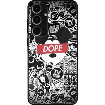 Pouzdro na mobilní telefon Lesklé pouzdro iSaprio pro Samsung Galaxy S24 FE - DOPE (Lesklé pouzdro, kryt, obal iSaprio Exclusive na mobil Samsung Galaxy S24 FE s motivem DOPE - elegantní skleněný vzhled, skvělá ochrana mobilu a luxusní styl, vyrobeno v Česku)