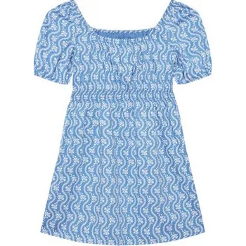 Dámské šaty Tommy Hilfiger Letní šaty KG0KG08473 D Modrá Regular Fit 10Y