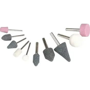 2403150 Sada brusných nástavců pro stopkové brusky 10 ks Aircraft