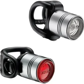 Cyklosvítilna Lezyne sada osvětlení FEMTO DRIVE (Silver)