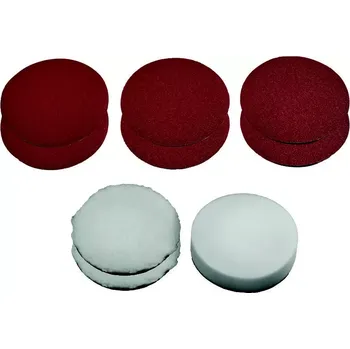 Brusný kotouč 2093246 Sada brusných papírů a leštících povlaků 150mm Einhell