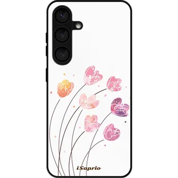 Pouzdro na mobilní telefon Lesklé pouzdro iSaprio pro Samsung Galaxy S24 - Flowers 14 (Lesklé pouzdro, kryt, obal iSaprio Exclusive na mobil Samsung Galaxy S24 s motivem Flowers 14 - elegantní skleněný vzhled, skvělá ochrana mobilu a luxusní styl, vyrobeno v Česku)