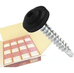 Klimas Wkret-Met RAL 9005 4,8x35mm - 1 Karton (12x250ks) - Vruty farmářské střešní TORX, barva: Černá, WDD