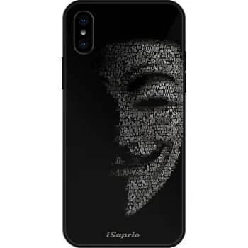 Pouzdro na mobilní telefon Lesklé pouzdro iSaprio pro Apple iPhone X / XS - Vendeta 10 (Lesklé pouzdro, kryt, obal iSaprio Exclusive na mobil Apple iPhone X / XS s motivem Vendeta 10 - elegantní skleněný vzhled, skvělá ochrana mobilu a luxusní styl, vyrobeno v Česku)