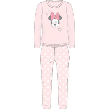 Dívčí pyžamo Minnie Mouse - licence Dívčí velurové pyžamo - Minnie Mouse 52049815, světle růžová Barva: Růžová, Velikost: 92-98