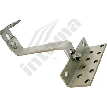 Střešní Hák Vario 3x stavitelný, nerez (Nerezový hák pro střešní tašku)