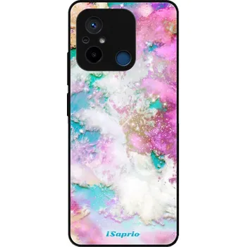 Pouzdro na mobilní telefon Lesklé pouzdro iSaprio pro Xiaomi Redmi 12C - Galactic Paper (Lesklé pouzdro, kryt, obal iSaprio Exclusive na mobil Xiaomi Redmi 12C s motivem Galactic Paper - elegantní skleněný vzhled, skvělá ochrana mobilu a luxusní styl, vyrobeno v Česku)