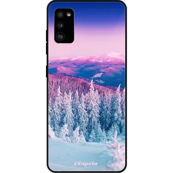 Pouzdro na mobilní telefon Lesklé pouzdro iSaprio pro Samsung Galaxy A41 - Winter 01 (Lesklé pouzdro, kryt, obal iSaprio Exclusive na mobil Samsung Galaxy A41 s motivem Winter 01 - elegantní skleněný vzhled, skvělá ochrana mobilu a luxusní styl, vyrobeno v Česku)
