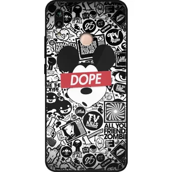 Pouzdro na mobilní telefon Lesklé pouzdro iSaprio pro Huawei P20 Lite - DOPE (Lesklé pouzdro, kryt, obal iSaprio Exclusive na mobil Huawei P20 Lite s motivem DOPE - elegantní skleněný vzhled, skvělá ochrana mobilu a luxusní styl, vyrobeno v Česku)