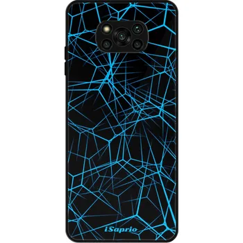 Pouzdro na mobilní telefon Lesklé pouzdro iSaprio pro Xiaomi Poco X3 Pro / X3 NFC - Abstract Outlines 12 (Lesklé pouzdro, kryt, obal iSaprio Exclusive na mobil Xiaomi Poco X3 Pro / X3 NFC s motivem Abstract Outlines 12 - elegantní skleněný vzhled, skvělá ochrana mobilu a luxusní)