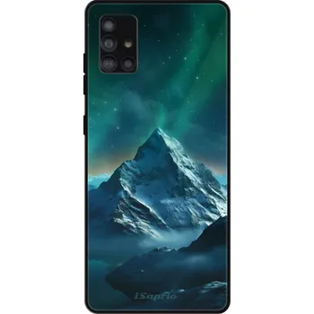 Pouzdro na mobilní telefon Lesklé pouzdro iSaprio pro Samsung Galaxy A51 - Aurora 01 (Lesklé pouzdro, kryt, obal iSaprio Exclusive na mobil Samsung Galaxy A51 s motivem Aurora 01 - elegantní skleněný vzhled, skvělá ochrana mobilu a luxusní styl, vyrobeno v Česku)