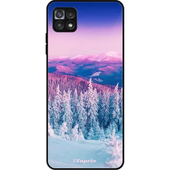 Pouzdro na mobilní telefon Lesklé pouzdro iSaprio pro Samsung Galaxy A22 5G - Winter 01 (Lesklé pouzdro, kryt, obal iSaprio Exclusive na mobil Samsung Galaxy A22 5G s motivem Winter 01 - elegantní skleněný vzhled, skvělá ochrana mobilu a luxusní styl, vyrobeno v Česku)