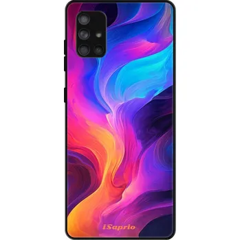 Pouzdro na mobilní telefon Lesklé pouzdro iSaprio pro Samsung Galaxy A71 - Abstract Wave 01 (Lesklé pouzdro, kryt, obal iSaprio Exclusive na mobil Samsung Galaxy A71 s motivem Abstract Wave 01 - elegantní skleněný vzhled, skvělá ochrana mobilu a luxusní styl, vyrobeno v Česku)