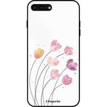 Pouzdro na mobilní telefon Lesklé pouzdro iSaprio pro Apple iPhone 7 Plus / 8 Plus - Flowers 14 (Lesklé pouzdro, kryt, obal iSaprio Exclusive na mobil Apple iPhone 7 Plus / 8 Plus s motivem Flowers 14 - elegantní skleněný vzhled, skvělá ochrana mobilu a luxusní styl, vyrobeno v Čes