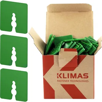 podložka Klimas Wkret-Met 50ks - 4mm Distanční podložky 50x50mm - PVC