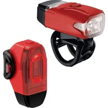 Cyklosvítilna Lezyne sada osvětlení LED KTV DRIVE (Red)
