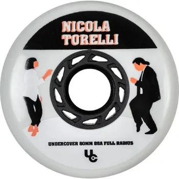 Kolečkové brusle Kolečka Undercover Movies Nicola Torelli (4ks), 80, 86A Powerslide