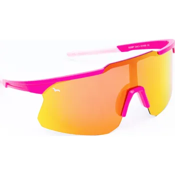 Sluneční brýle KAŠMIR KAŠMIR Sport Cycle 2.0 Polarized SCC5 růžové - skla oranžová zrcadlová