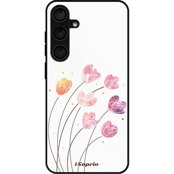 Pouzdro na mobilní telefon Lesklé pouzdro iSaprio pro Samsung Galaxy S24 Plus - Flowers 14 (Lesklé pouzdro, kryt, obal iSaprio Exclusive na mobil Samsung Galaxy S24 Plus s motivem Flowers 14 - elegantní skleněný vzhled, skvělá ochrana mobilu a luxusní styl, vyrobeno v Česku)