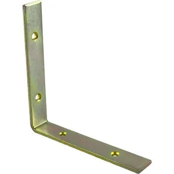 Tesařské kování Oramat 125x125x20x4,0mm KW6 - Úzky uholník - stolársky, nábytkový