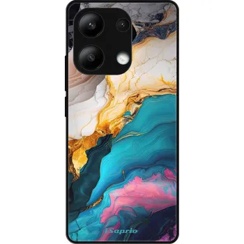 Pouzdro na mobilní telefon Lesklé pouzdro iSaprio pro Xiaomi Redmi Note 13 4G - Color Marble 21 (Lesklé pouzdro, kryt, obal iSaprio Exclusive na mobil Xiaomi Redmi Note 13 4G s motivem Color Marble 21 - elegantní skleněný vzhled, skvělá ochrana mobilu a luxusní styl, vyrobeno v Čes