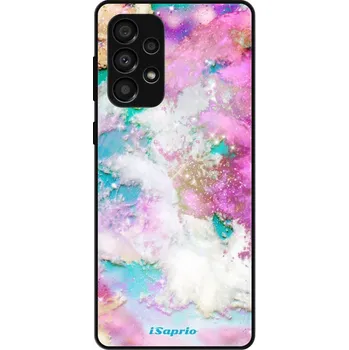 Pouzdro na mobilní telefon Lesklé pouzdro iSaprio pro Samsung Galaxy A33 5G - Galactic Paper (Lesklé pouzdro, kryt, obal iSaprio Exclusive na mobil Samsung Galaxy A33 5G s motivem Galactic Paper - elegantní skleněný vzhled, skvělá ochrana mobilu a luxusní styl, vyrobeno v Česku)