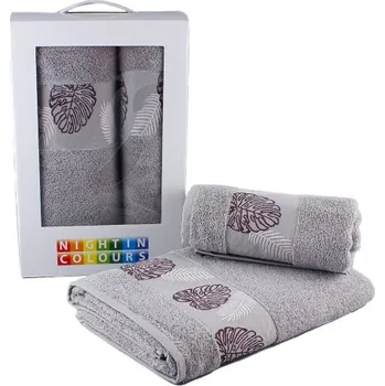 Ručník LUXUSNÍ FROTÉ SADA RUČNÍK A OSUŠKA 1+1 šedá